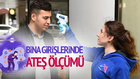 Hizmet Binaları Girişlerinde Yeni Uygulama