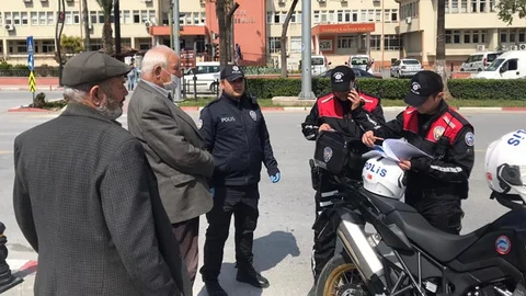 Korona Tedbiri Yasağına Rağmen Dışarı Çıkanlara Ceza