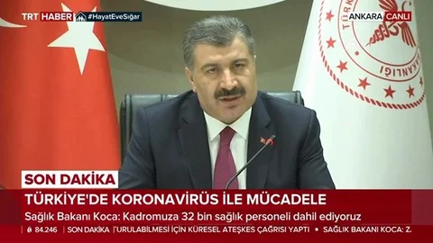 Bakan Koca Canlı Yayında Açıkladı