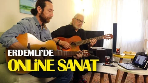 Erdemli Belediyesi’nden Online Sanat Hizmeti