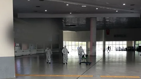 MEŞOT Dezenfekte Ediliyor