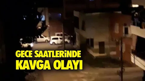 Mersin'de Gece Yarısı Aile Kavgası