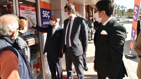 Marketlere Metrekare Uyarı Afişi Asıldı