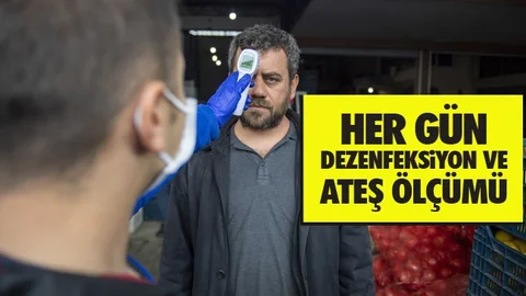 Toptancı Hali Esnafına Tek Kullanımlık Kağıt Sabun