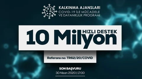 10 Milyon Lira Hızlı Destek Programı İçin Son Başvuru 30 Nisan