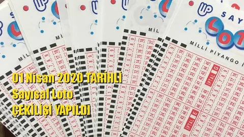 01 Nisan 2020 Sayısal Loto Sonuçları