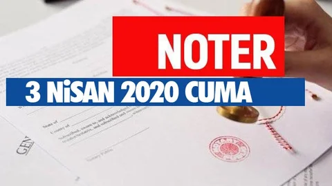 3 Nisan Cuma Günü Nöbetçi Noterler