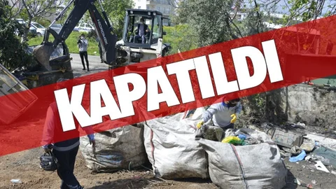 Kaçak Atık Depolama Yerleri Kapatıldı