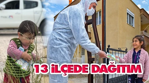 Koronavirüs Sürecinde de Çocuklar Sütle Buluşuyor