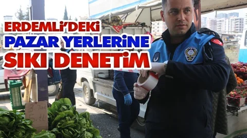 Pazar Yerleri Denetim Altında