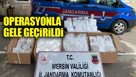 13 Bin Maske, 462 Tulum ve Bin Adet Maske Lastiği Ele Geçirildi