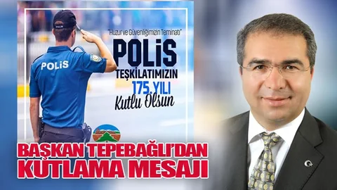 Başkan Tepebağlı'dan Kutlama Mesajı