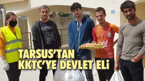 Tarsus'tan KKTC'ye Devlet Eli!