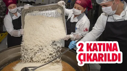 Aşhane Ekibi Karınca Gibi Çalışıyor