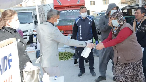 Gülnar Belediyesinden Koronavirüse Karşı Topyekün Mücadele