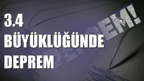 Malatya 3.4 Büyüklüğünde Deprem