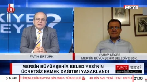 Mersin Büyükşehir Belediyesi Ücretsiz Ekmek Dağıtamadı
