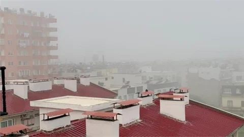 Mersinliler Yoğun Sisle Uyandı