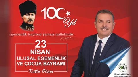 Başkan Ünüvar’dan 23 Nisan Mesajı