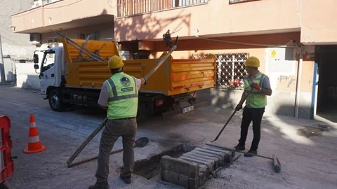 MESKİ, 4 Günlük Sokağa Çıkma Yasağında da İş Başında