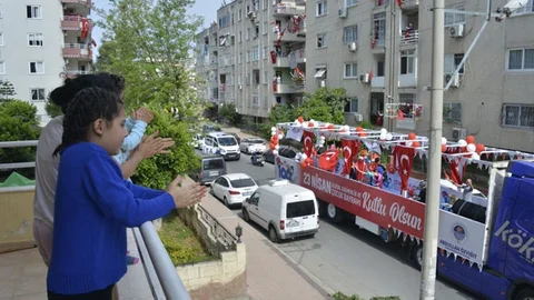 Korona Virüs 23 Nisan Coşkusuna Engel Olamadı