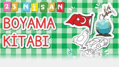 Mersin'de Çocuklara Eğitici ve Eğlenceli Boyama Kitabı