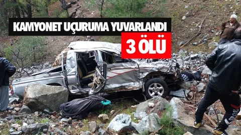 Mersin'de Kaza: 3 Ölü