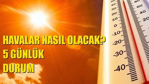 Pazar ve Pazartesi Günleri Hava Nasıl Olacak?