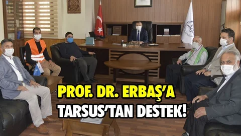 Prof. Dr. Erbaş’a Tarsus’tan Destek!