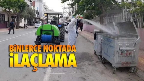 İlçe Sınırlarında Koronavirüs Salgınına Karşı Müdahale Edilmedik Yer Kalmadı