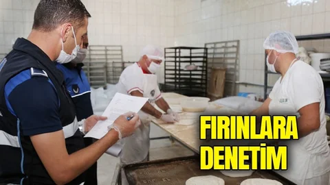 Fırınlara Ramazan Denetimi