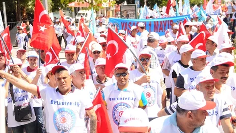 Belediye - İş Sendikası Mersin Şubesinden 1 Mayıs Açıklaması