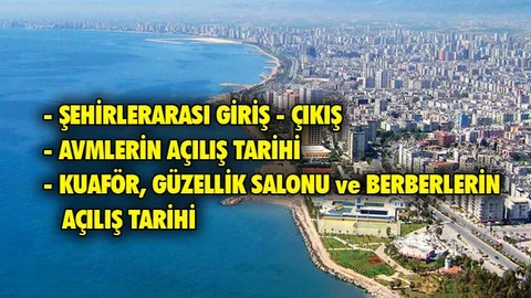 İşte Tarihlere Göre Esnetilecek Kısıtlamalar ve Açılacak Yerler