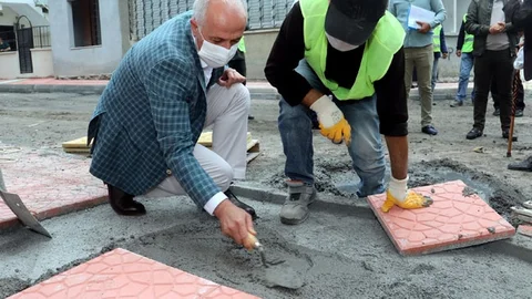 Kaldırım Yenileme ve Asfalt Kaplama Hazırlıklarını Yerinde Denetleme