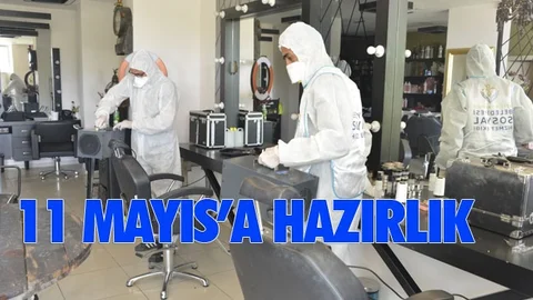 Berber ve Kuaförlere Dezenfekte Uygulaması