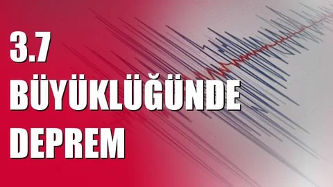 Akdeniz 3.7 Büyüklüğünde Deprem