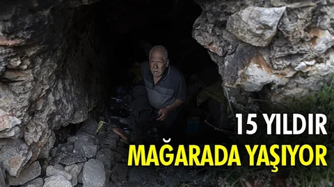 Zekai Amca 15 Yıldır Mağarada Yaşıyor