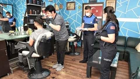 Toroslar Belediyesi'nden Berber ve Kuaför Salonlarına Denetim