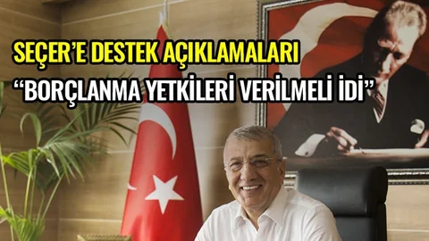 Tarhan'dan Seçer'e Destek Veren Açıklama
