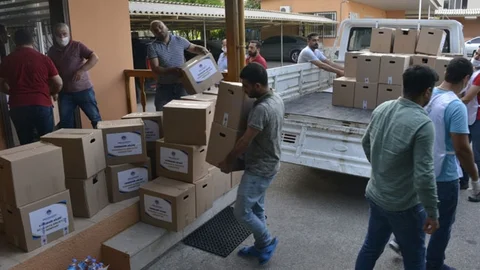 Yenişehir Belediyesi Gıda Yardımlarını Sürdürüyor