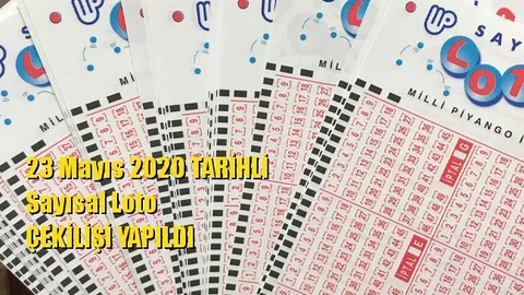 23 Mayıs 2020 Sayısal Loto Sonuçları