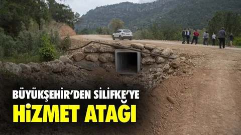Büyükşehir, Silifke’nin Ekşiler Mahallesi’nde Yıllardır Düzeltilemeyen Yol Sorununu Çözdü