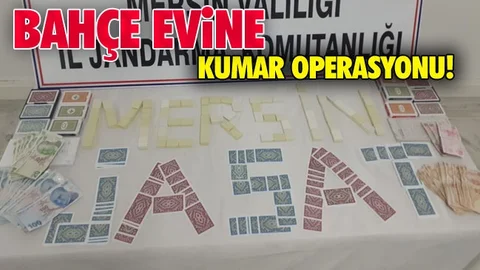 Bahçe Evine Kumar Operasyonu!