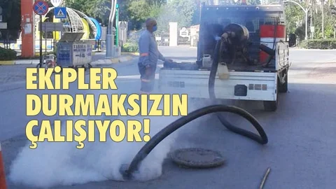 İlaçlama Çalışmaları Durmaksızın Sürüyor