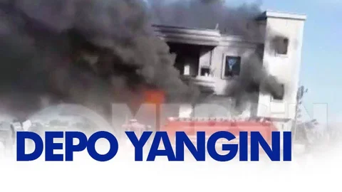 Evin Altındaki Depo Cayır Cayır Yandı!