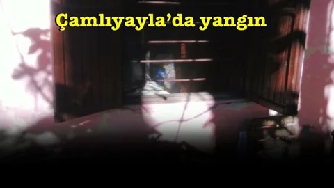 Yayla'da Ev Yangını