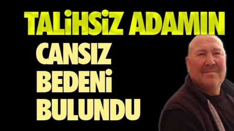 Kaybolan Vatandaşın Cansız Bedeni Bulundu