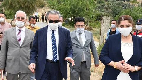 Vali Su'dan, Proje Alanında İnceleme