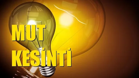 Mut Elektrik Kesintisi 11 Haziran Perşembe