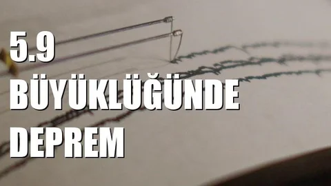 Mv 5.9 Büyüklüğünde Deprem